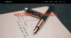 Desktop Screenshot of dirbook.com