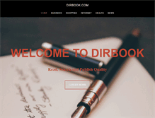 Tablet Screenshot of dirbook.com